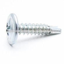 Zinc Plated Phillips Truss Head Steel Steel Harden Drilling Screws